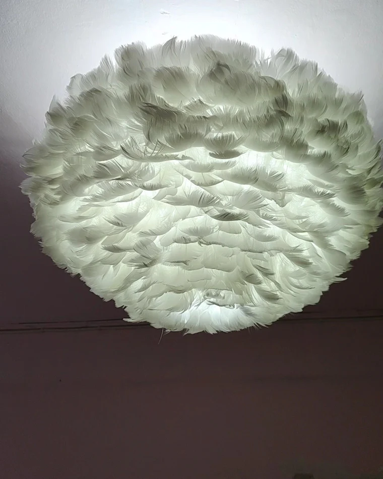 WOMO Feather Cloud Pendant Light-WM2217 - Image 42