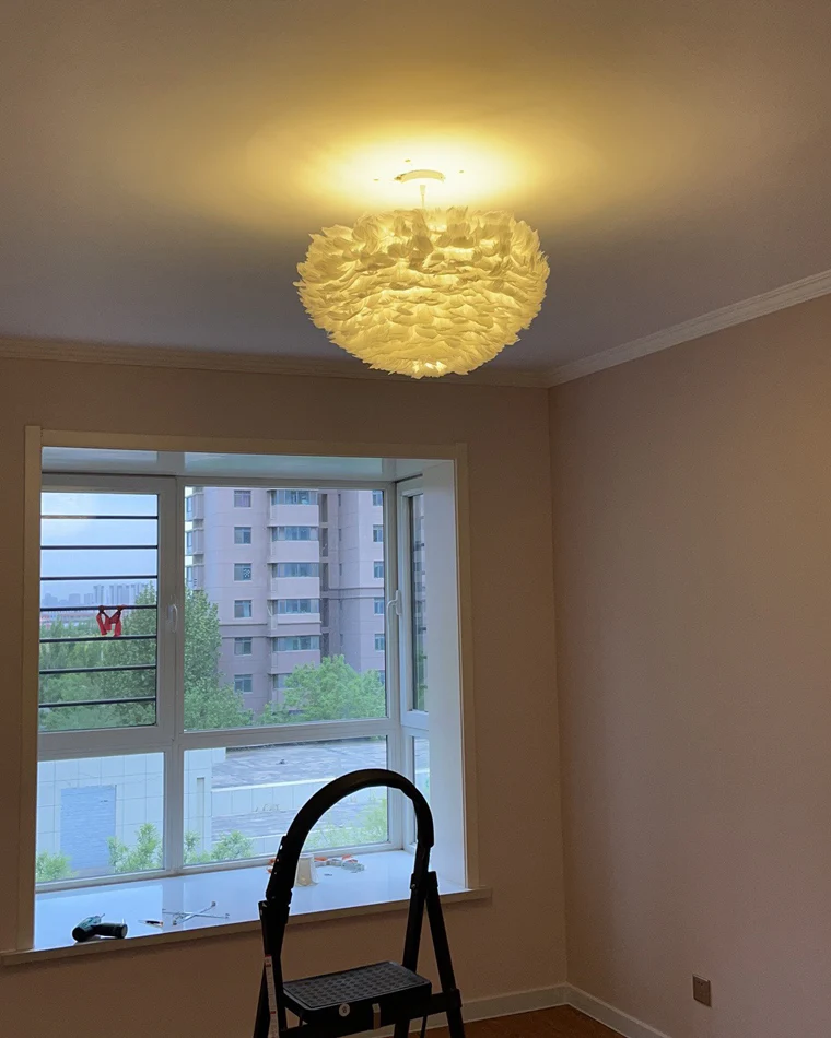 WOMO Feather Cloud Pendant Light-WM2217 - Image 46