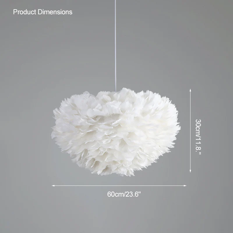 WOMO Feather Cloud Pendant Light-WM2217 - Image 56