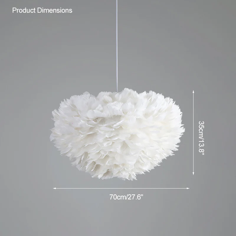 WOMO Feather Cloud Pendant Light-WM2217 - Image 60