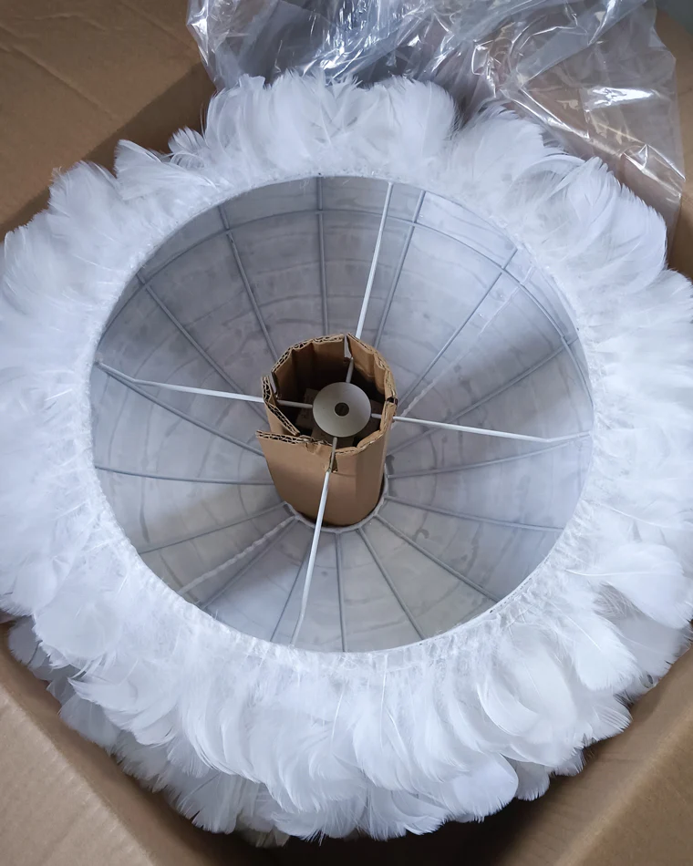 WOMO Feather Cloud Pendant Light-WM2217 - Image 9