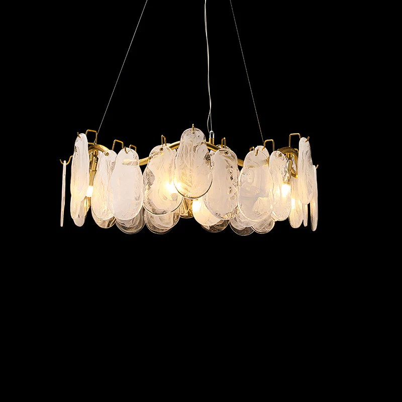 WOMO Cloud Glass Round Chandelier-WM2353 - Image 5
