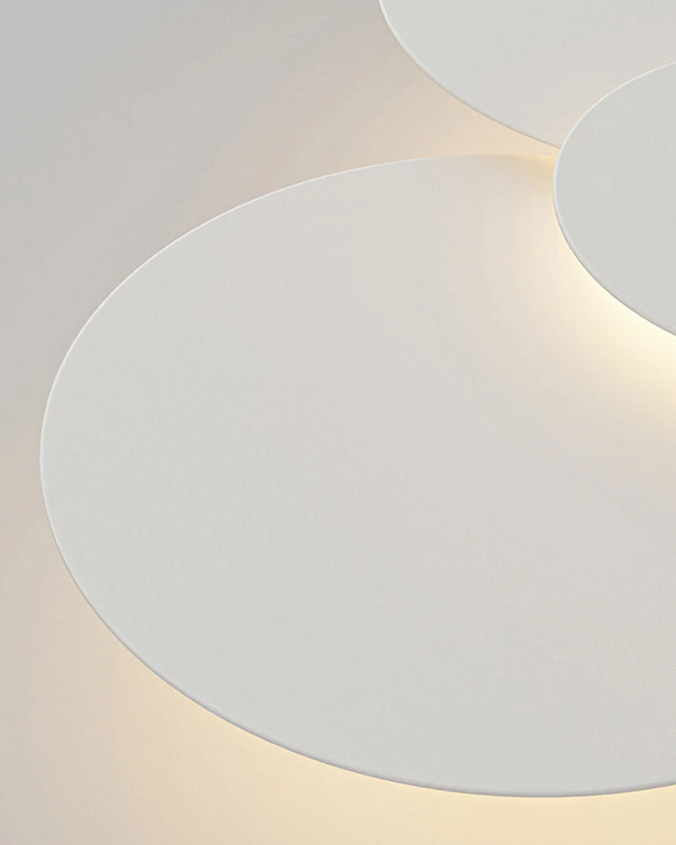 WOMO Round Flat Flush Mount Ceiling Light-WM1085 - Image 11