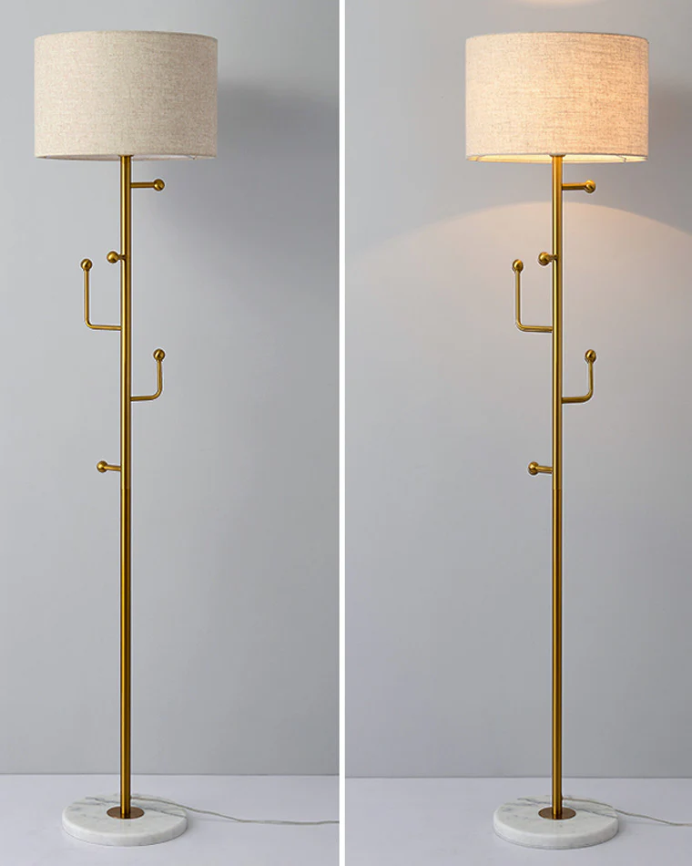 WOMO Coat Rack Tree Floor Lamp-WM7065 - Image 11