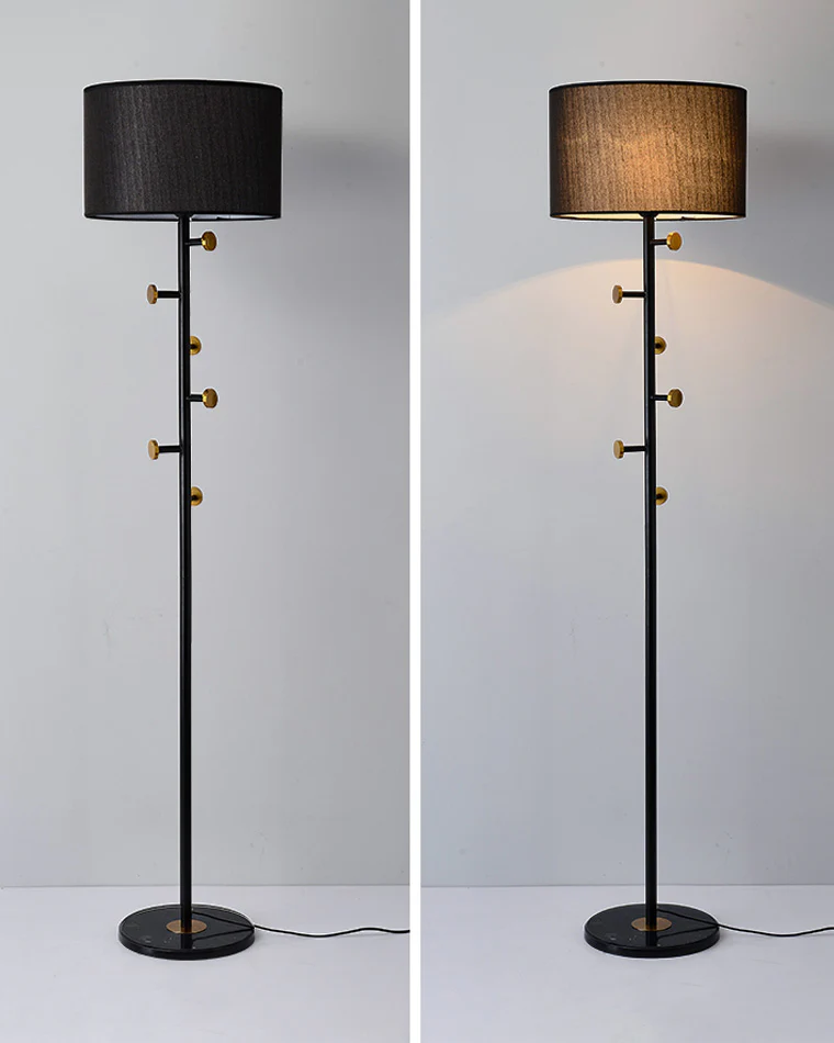 WOMO Coat Rack Tree Floor Lamp-WM7065 - Image 17