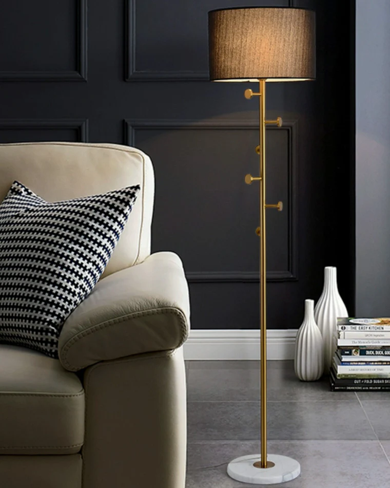 WOMO Coat Rack Tree Floor Lamp-WM7065 - Image 3