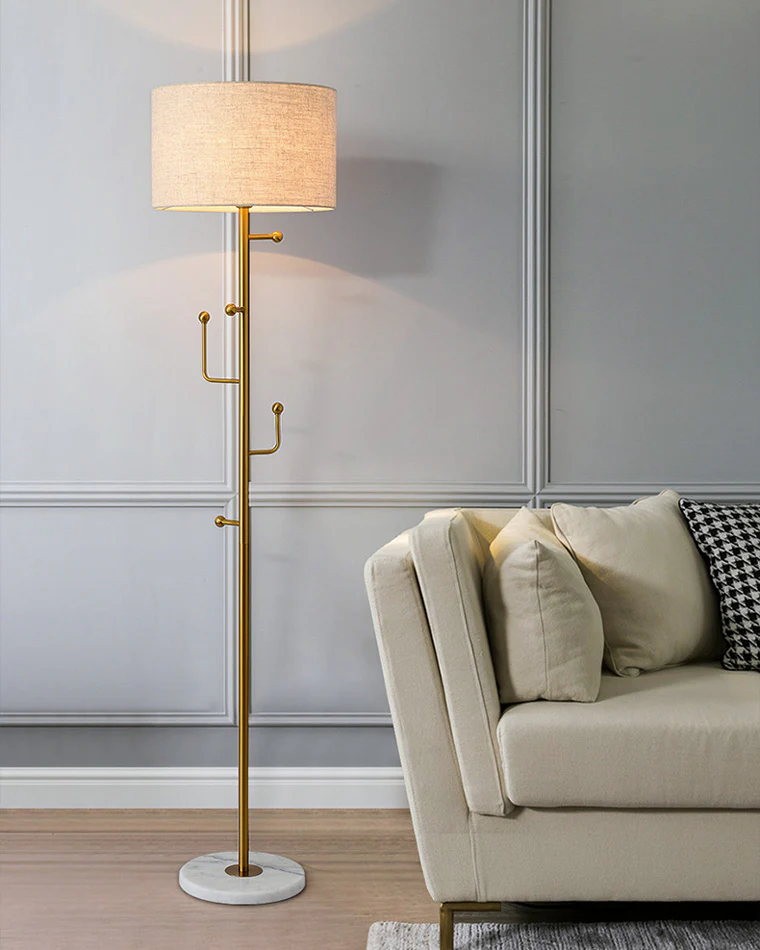 WOMO Coat Rack Tree Floor Lamp-WM7065 - Image 4