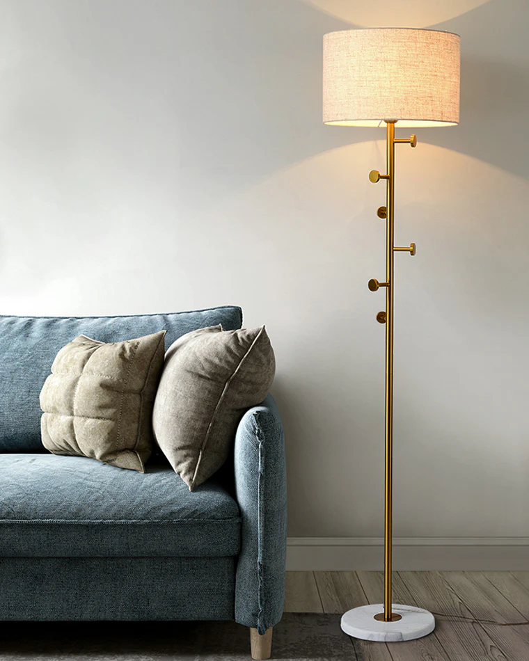 WOMO Coat Rack Tree Floor Lamp-WM7065 - Image 6