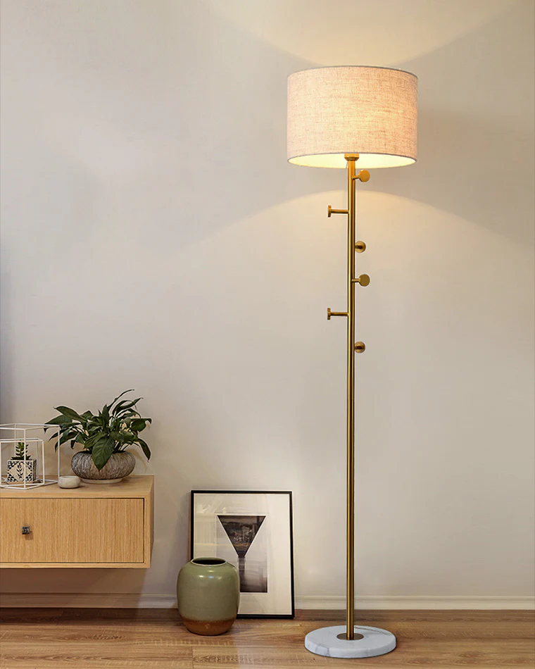 WOMO Coat Rack Tree Floor Lamp-WM7065 - Image 7
