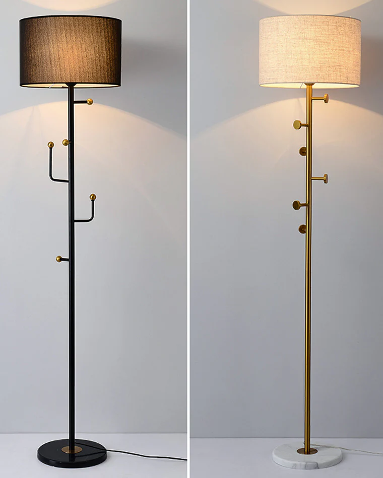 WOMO Coat Rack Tree Floor Lamp-WM7065 - Image 8
