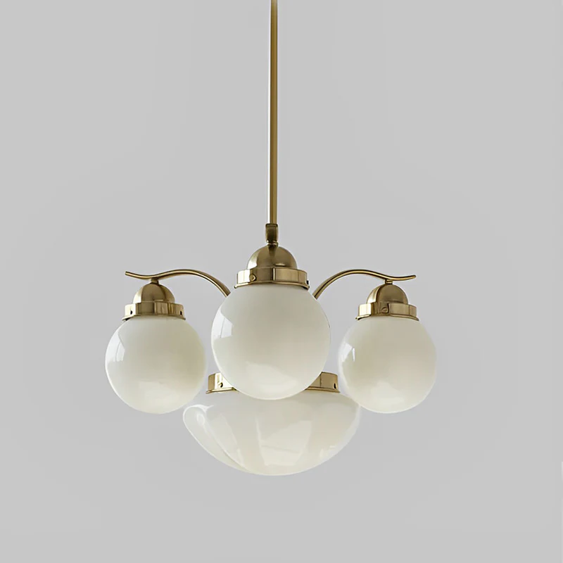 WOMO Coloured Glass Globe Arm Chandelier-WM2785 - Image 19