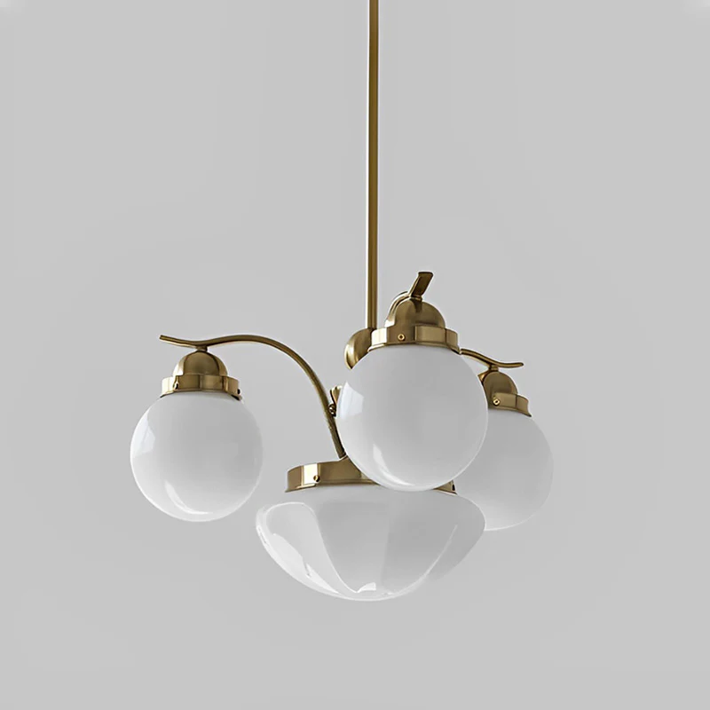 WOMO Coloured Glass Globe Arm Chandelier-WM2785 - Image 27