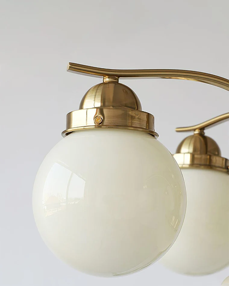 WOMO Coloured Glass Globe Arm Chandelier-WM2785 - Image 5