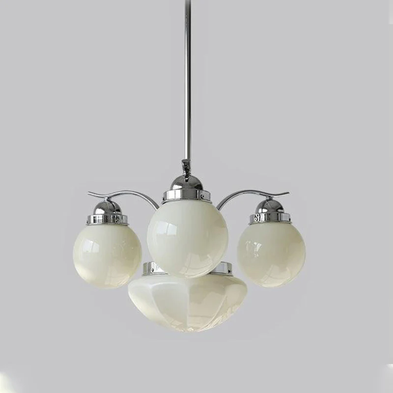 WOMO Coloured Glass Globe Arm Chandelier-WM2785 - Image 7