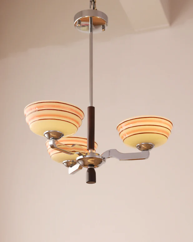 WOMO Colored Glass Bowl Up Light Chandelier-WM2605 - Image 6