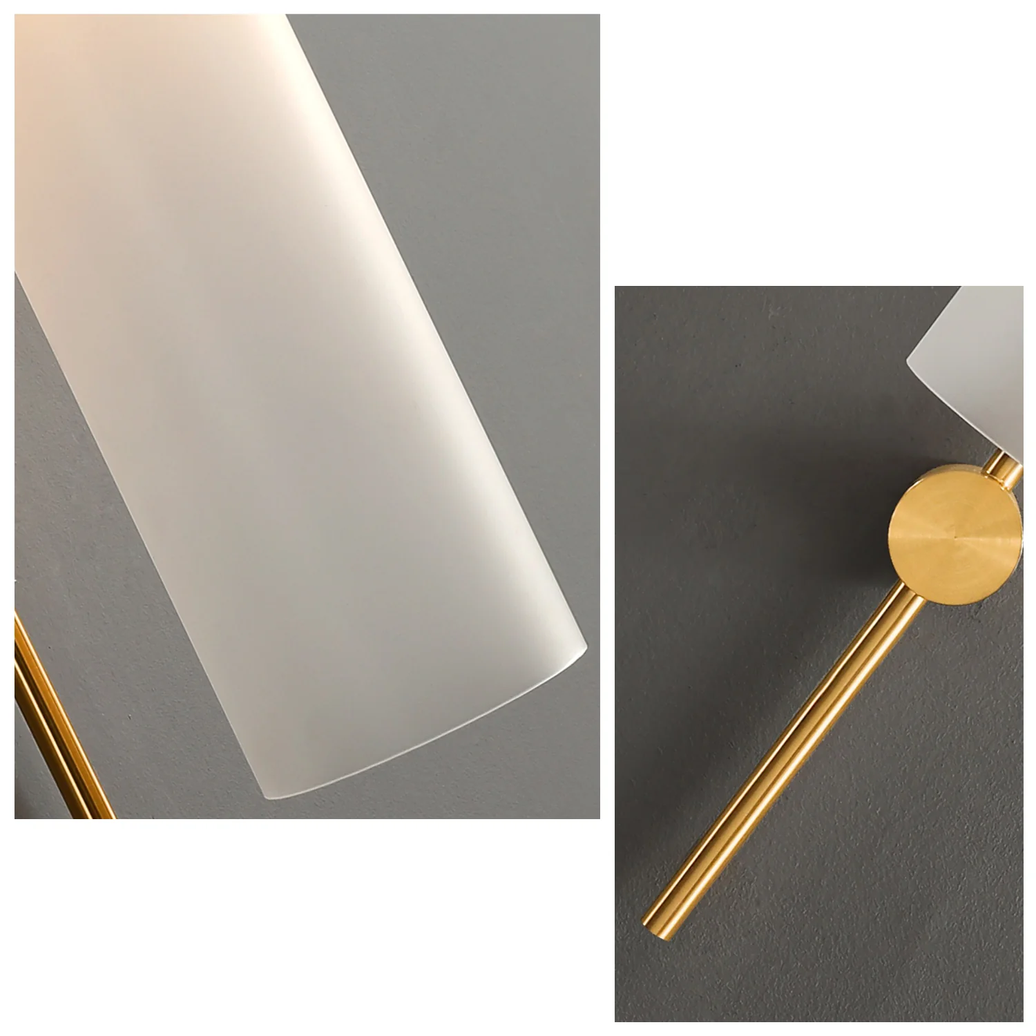 WOMO Colored Glass Cylinder Arched Wall Sconce-WM6109 - Image 24