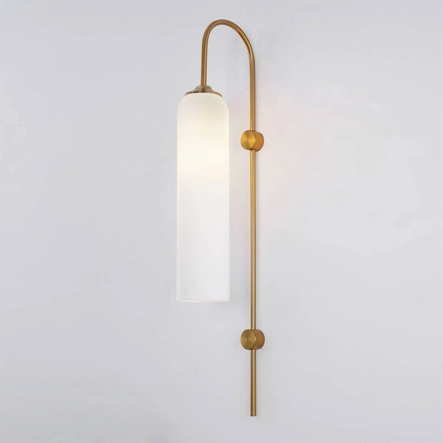 WOMO Colored Glass Cylinder Arched Wall Sconce-WM6109 - Image 25