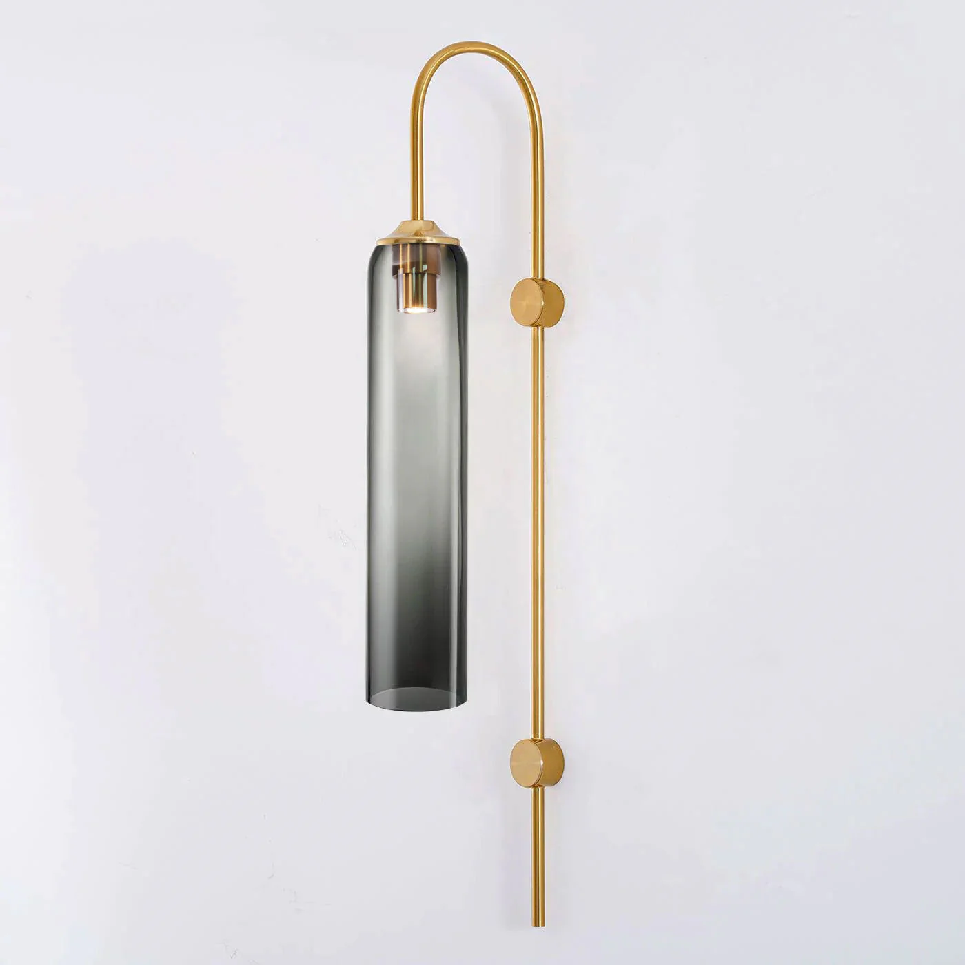 WOMO Colored Glass Cylinder Arched Wall Sconce-WM6109 - Image 28
