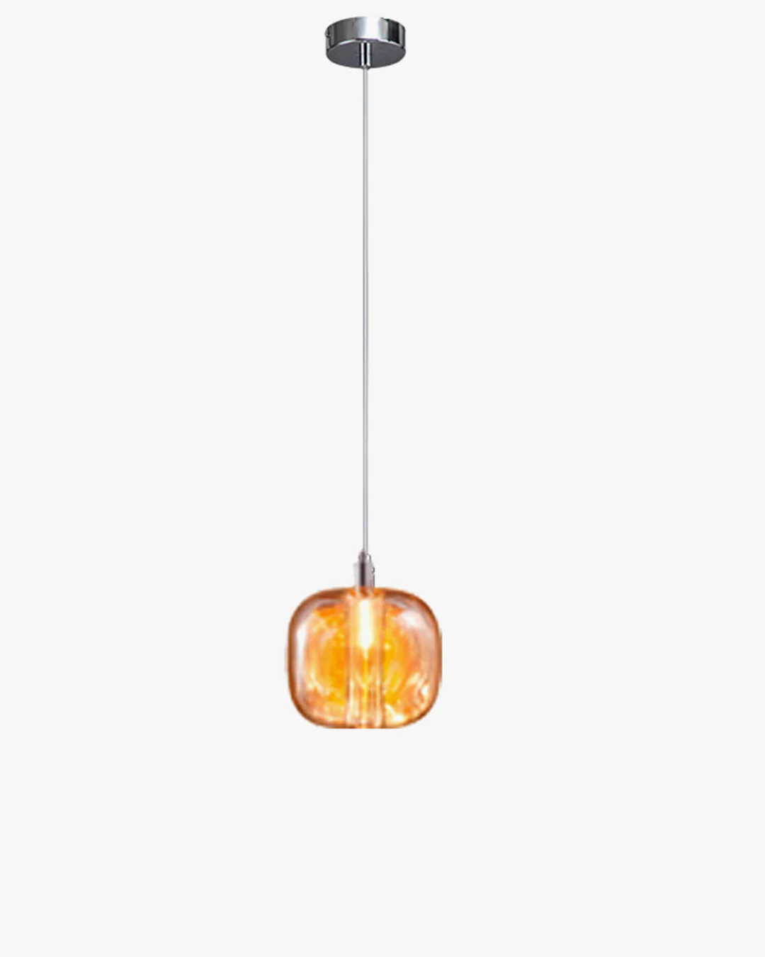 WOMO Colored Glass Multi Pendant Chandelier-WM2111a - Image 12