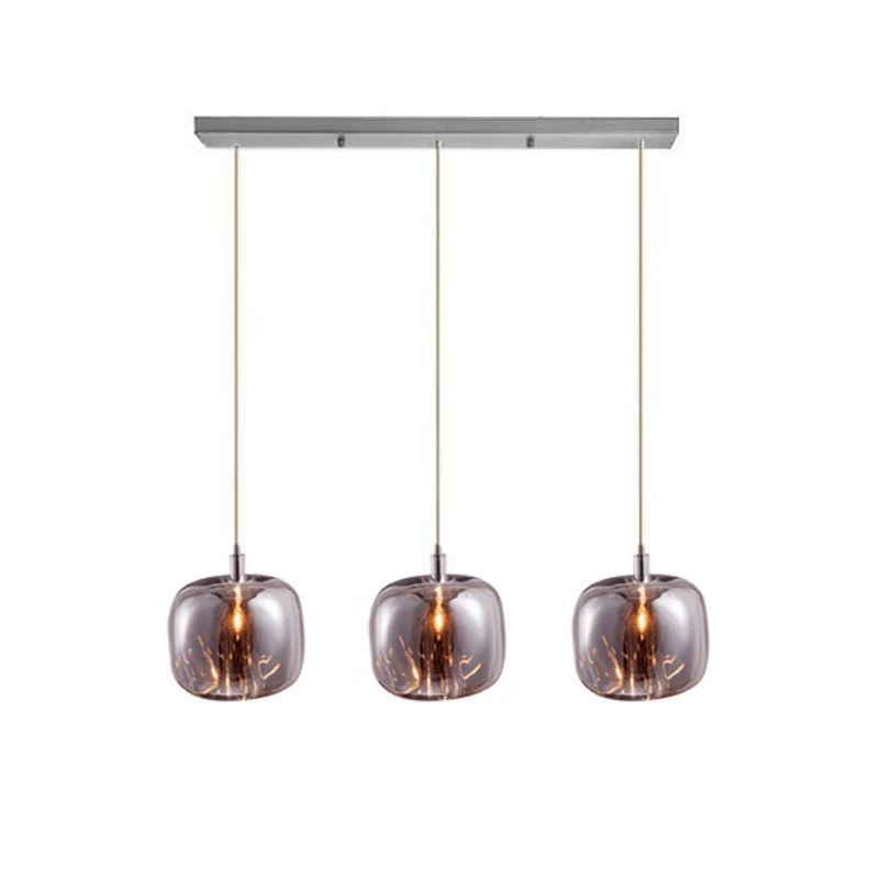 WOMO Colored Glass Multi Pendant Chandelier-WM2111a - Image 32