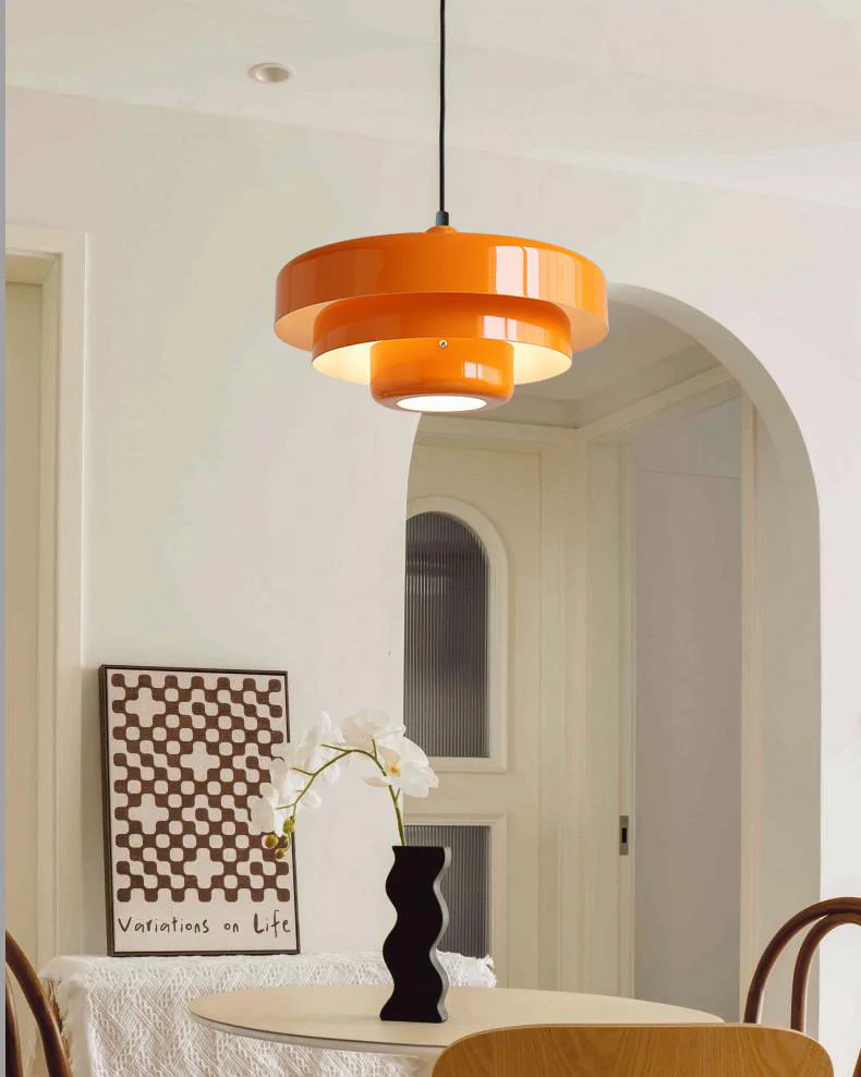 WOMO Colorful 3 Tiered Pendant Light-WM3069 - Image 2