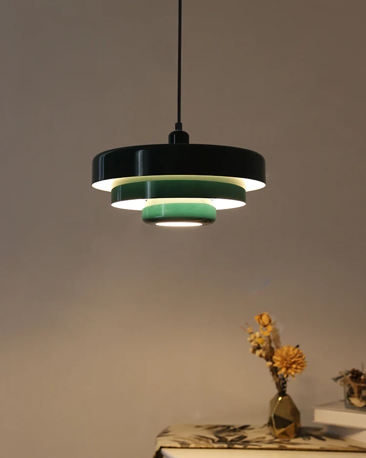 WOMO Colorful 3 Tiered Pendant Light-WM3069 - Image 4