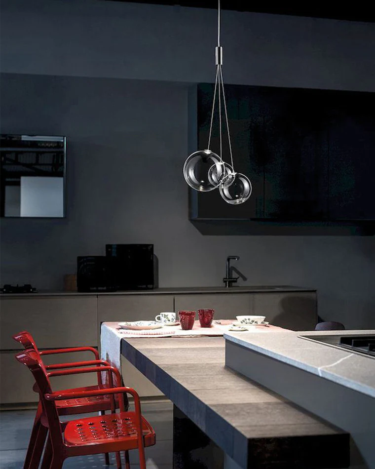 WOMO Cluster Glass Bubble Chandelier -WM2680 - Image 10
