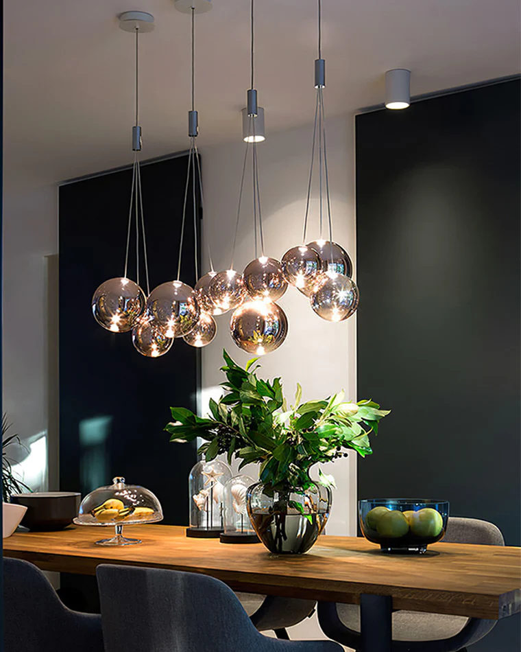 WOMO Cluster Glass Bubble Chandelier -WM2680 - Image 11