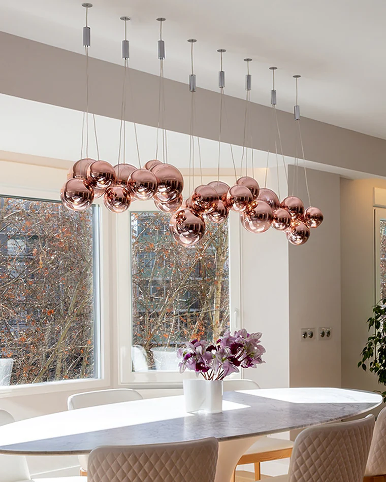 WOMO Cluster Glass Bubble Chandelier -WM2680 - Image 18
