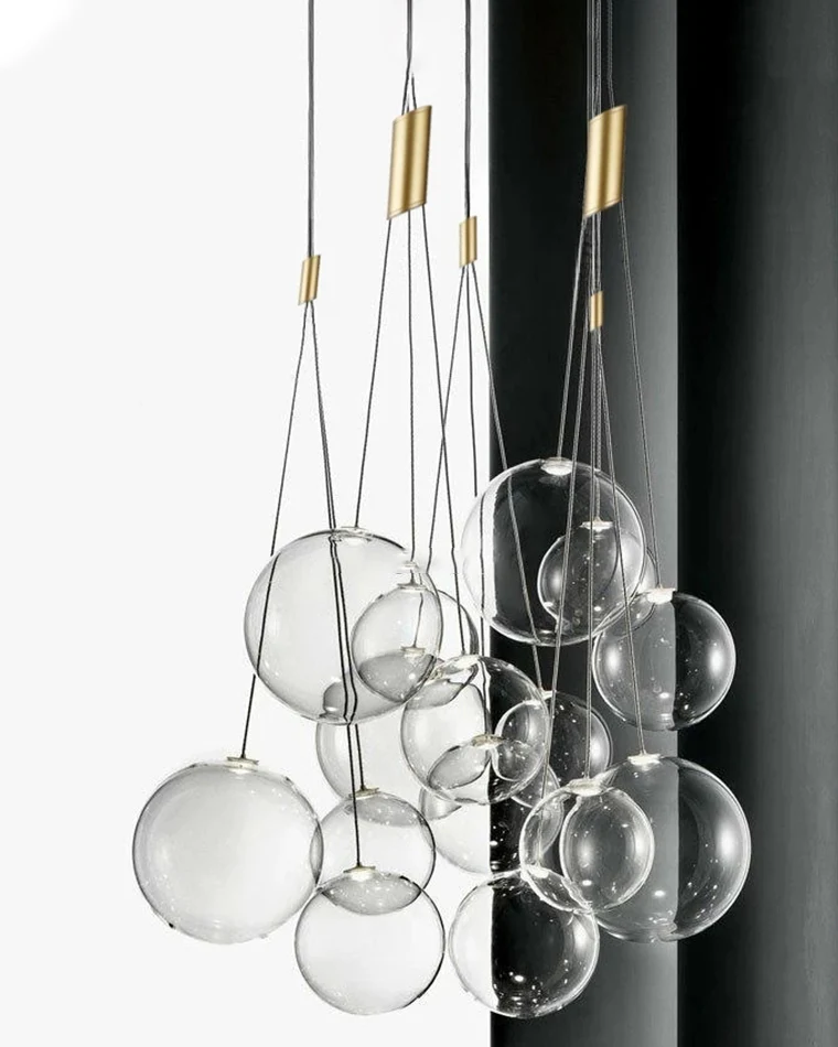 WOMO Cluster Glass Bubble Chandelier -WM2680 - Image 20