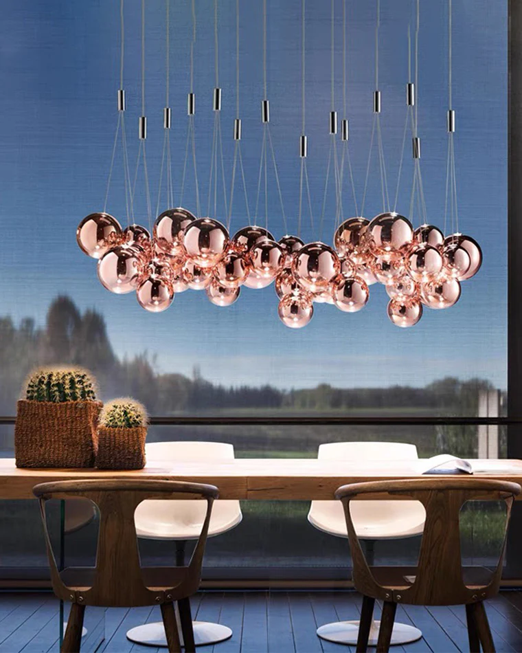 WOMO Cluster Glass Bubble Chandelier -WM2680 - Image 5