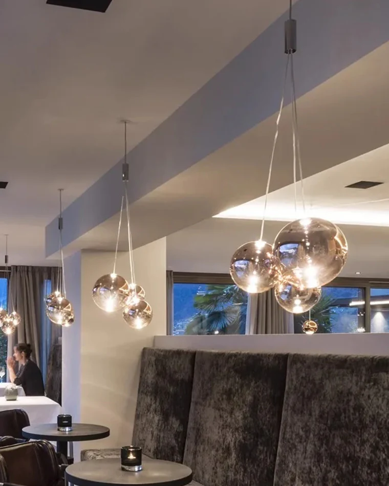 WOMO Cluster Glass Bubble Chandelier -WM2680 - Image 9