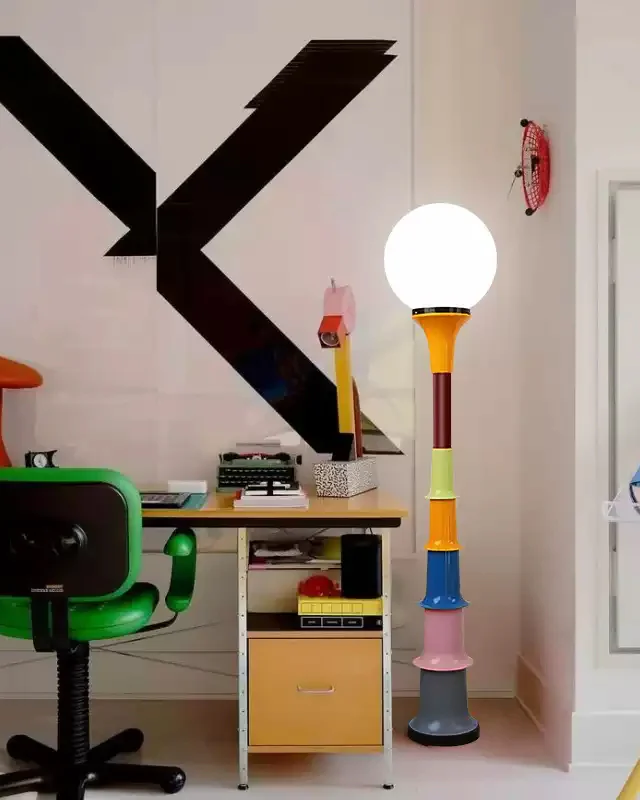 WOMO Colorful Globe Floor Lamp-WM7087 - Image 10