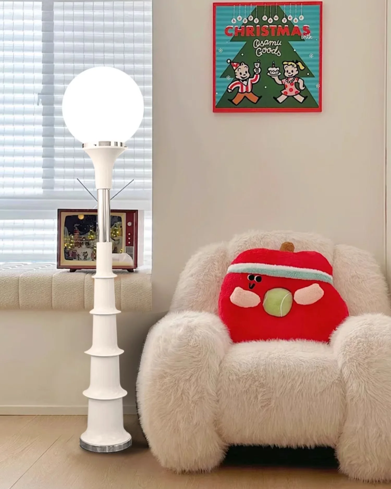 WOMO Colorful Globe Floor Lamp-WM7087 - Image 13