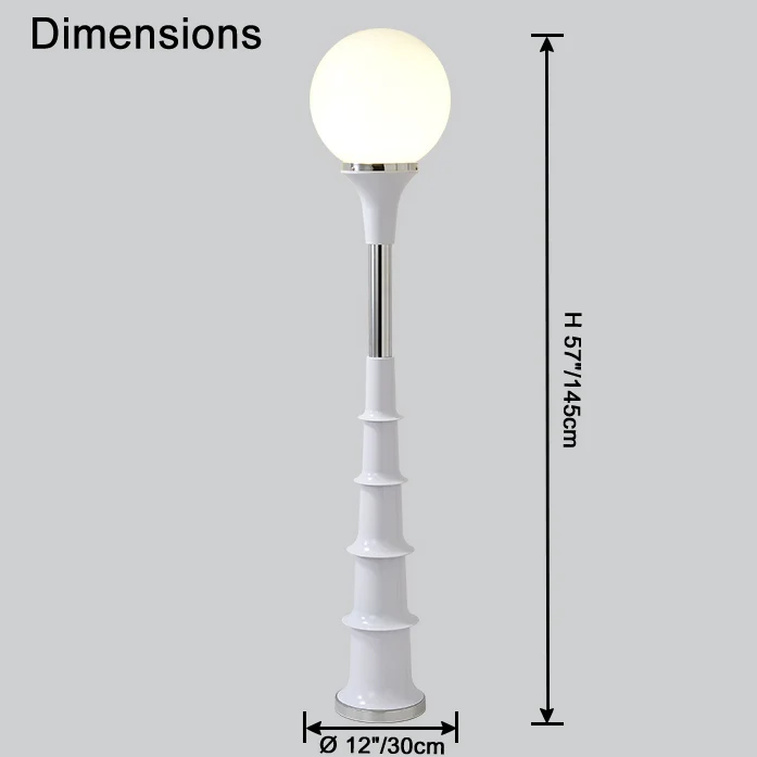 WOMO Colorful Globe Floor Lamp-WM7087 - Image 25