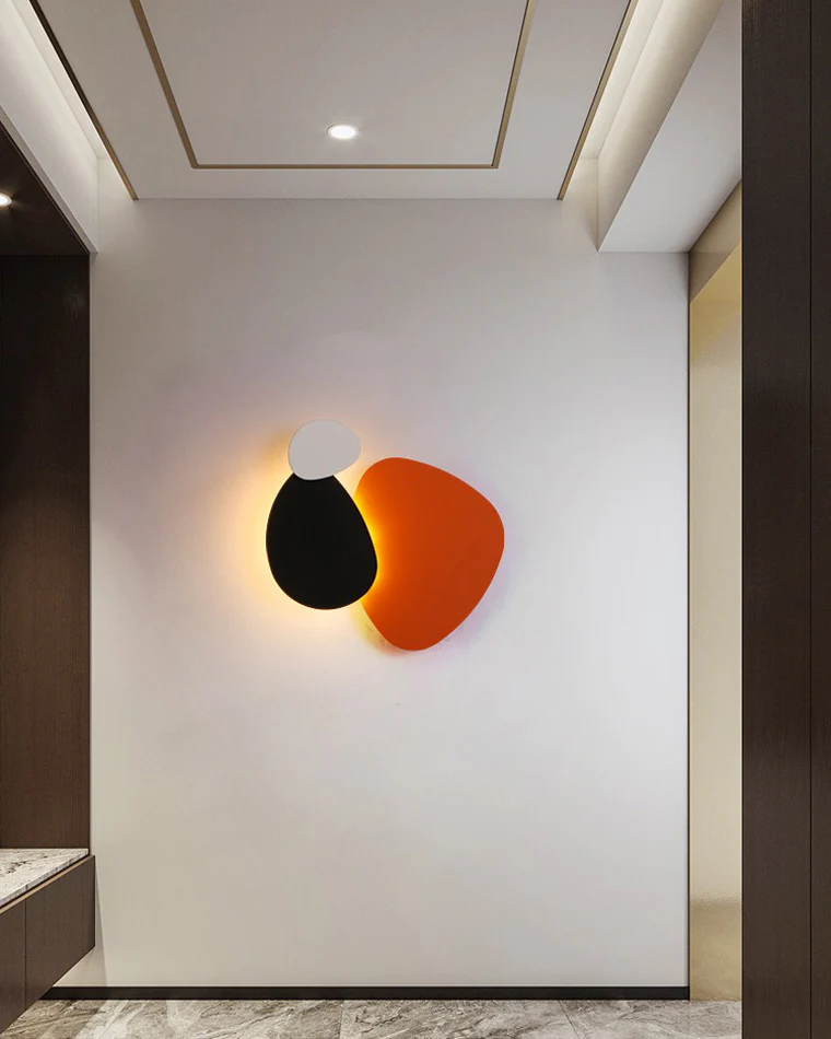WOMO Colorful Sculptural Art Wall Sconce-WM6079 - Image 10