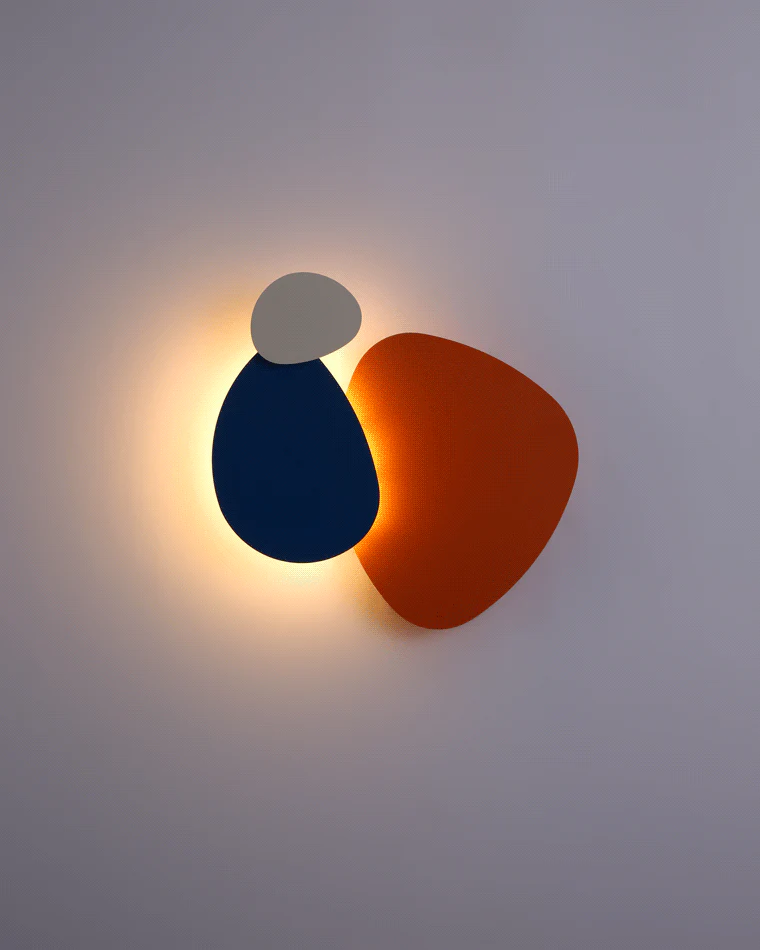 WOMO Colorful Sculptural Art Wall Sconce-WM6079 - Image 17