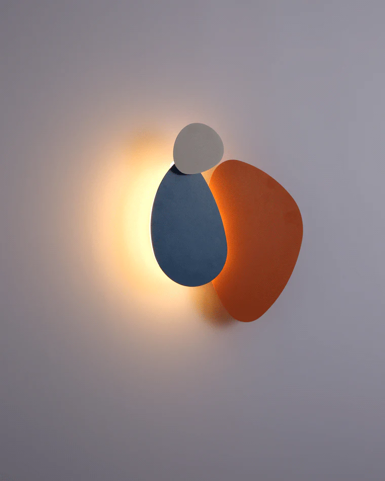 WOMO Colorful Sculptural Art Wall Sconce-WM6079 - Image 19