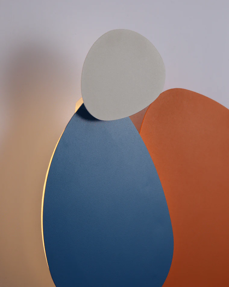 WOMO Colorful Sculptural Art Wall Sconce-WM6079 - Image 30