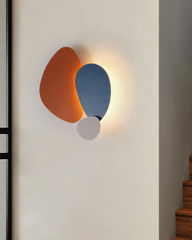 WOMO Colorful Sculptural Art Wall Sconce-WM6079 - Image 8