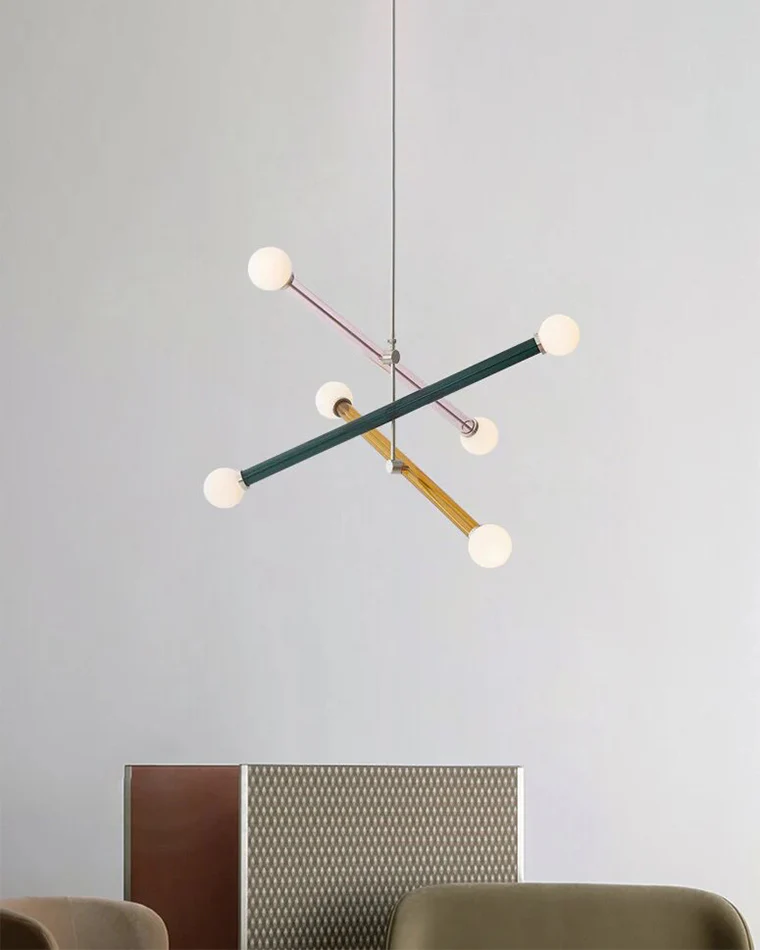 WOMO Colorful Sputnik Globe Chandelier-WM2670 - Image 10