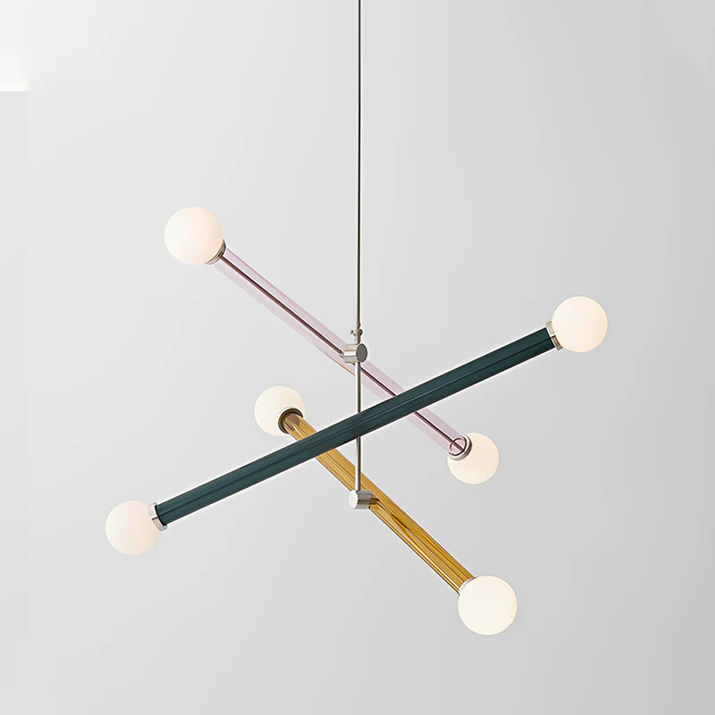 WOMO Colorful Sputnik Globe Chandelier-WM2670 - Image 13