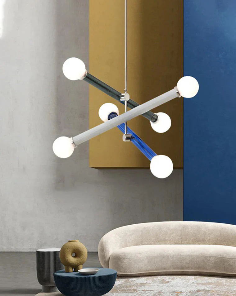WOMO Colorful Sputnik Globe Chandelier-WM2670 - Image 4