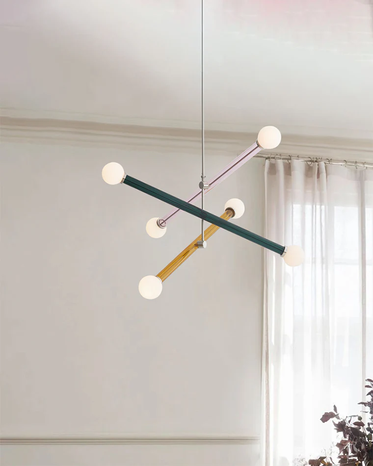 WOMO Colorful Sputnik Globe Chandelier-WM2670 - Image 5