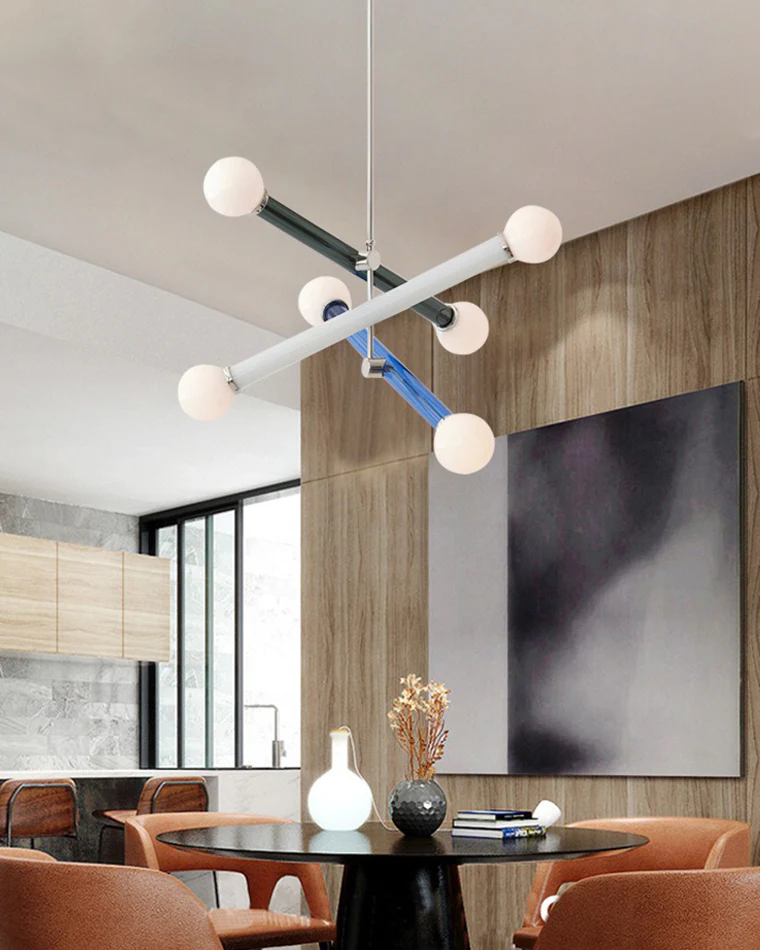 WOMO Colorful Sputnik Globe Chandelier-WM2670 - Image 8