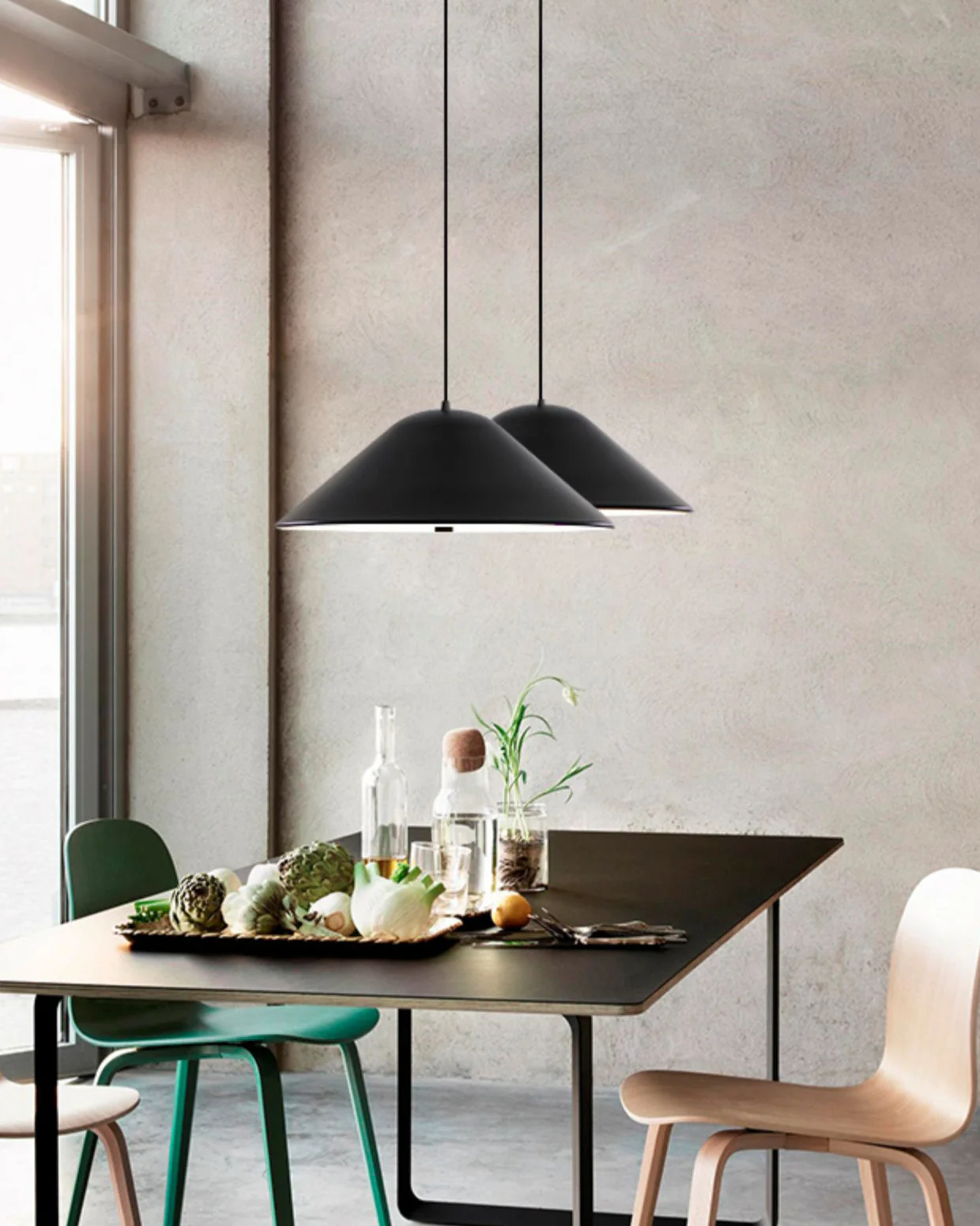 WOMO Cone Metal Pendant LIght-WM2606 - Image 11