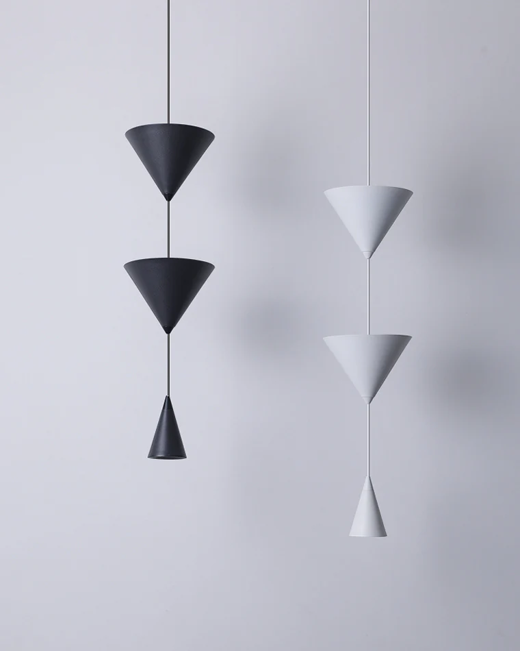 WOMO Unique Cone Pendant Light for Bedroom-WM2229 - Image 10