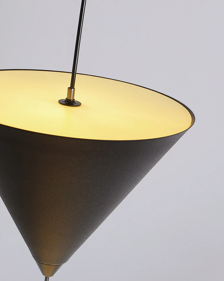 WOMO Unique Cone Pendant Light for Bedroom-WM2229 - Image 12