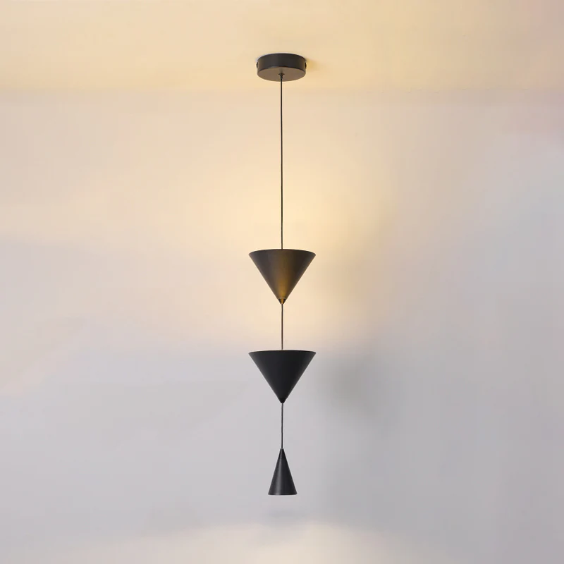 WOMO Unique Cone Pendant Light for Bedroom-WM2229 - Image 15