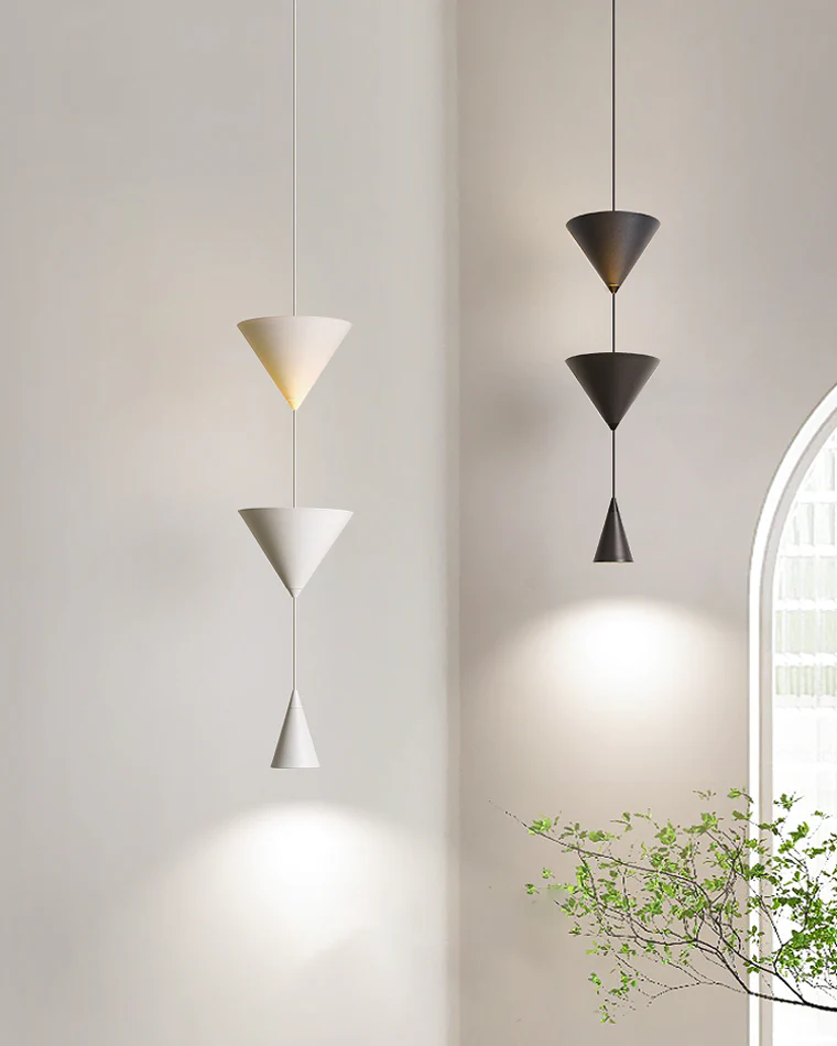WOMO Unique Cone Pendant Light for Bedroom-WM2229 - Image 2